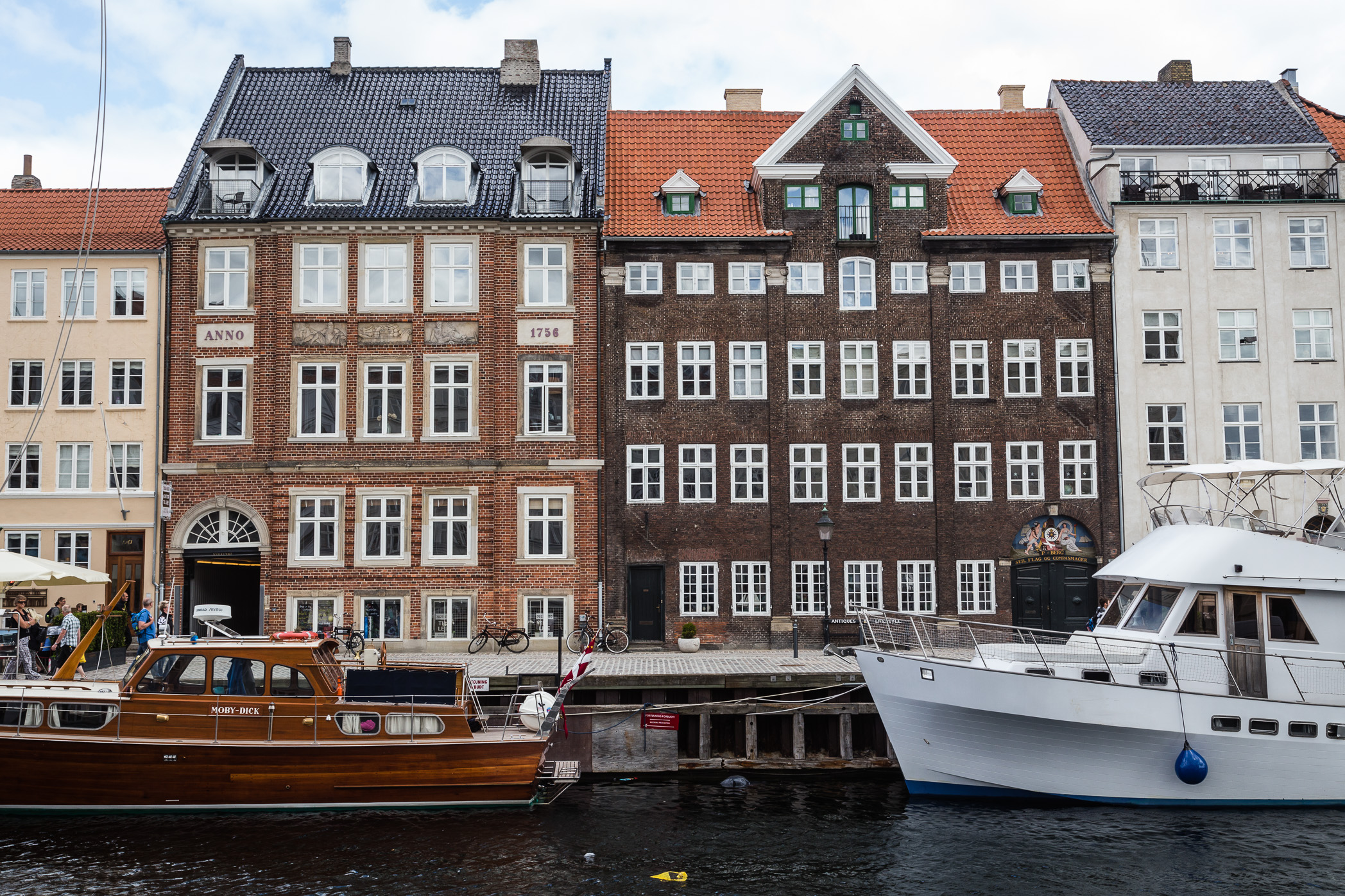 Boats and Residences in Nyhavn