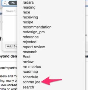 Using an any tag search in Evernote