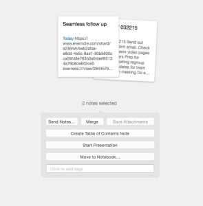 Evernote Pro Tip Table of Contents